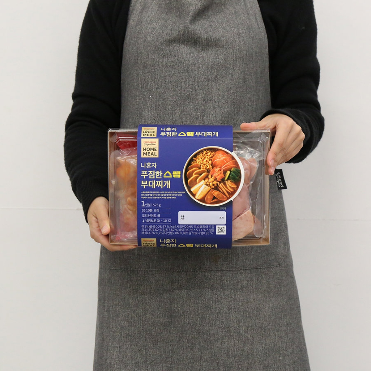 참맛나라 홈플러스시그니처홈밀 나혼자 푸짐한 스팸 부대찌개 1인분 525g