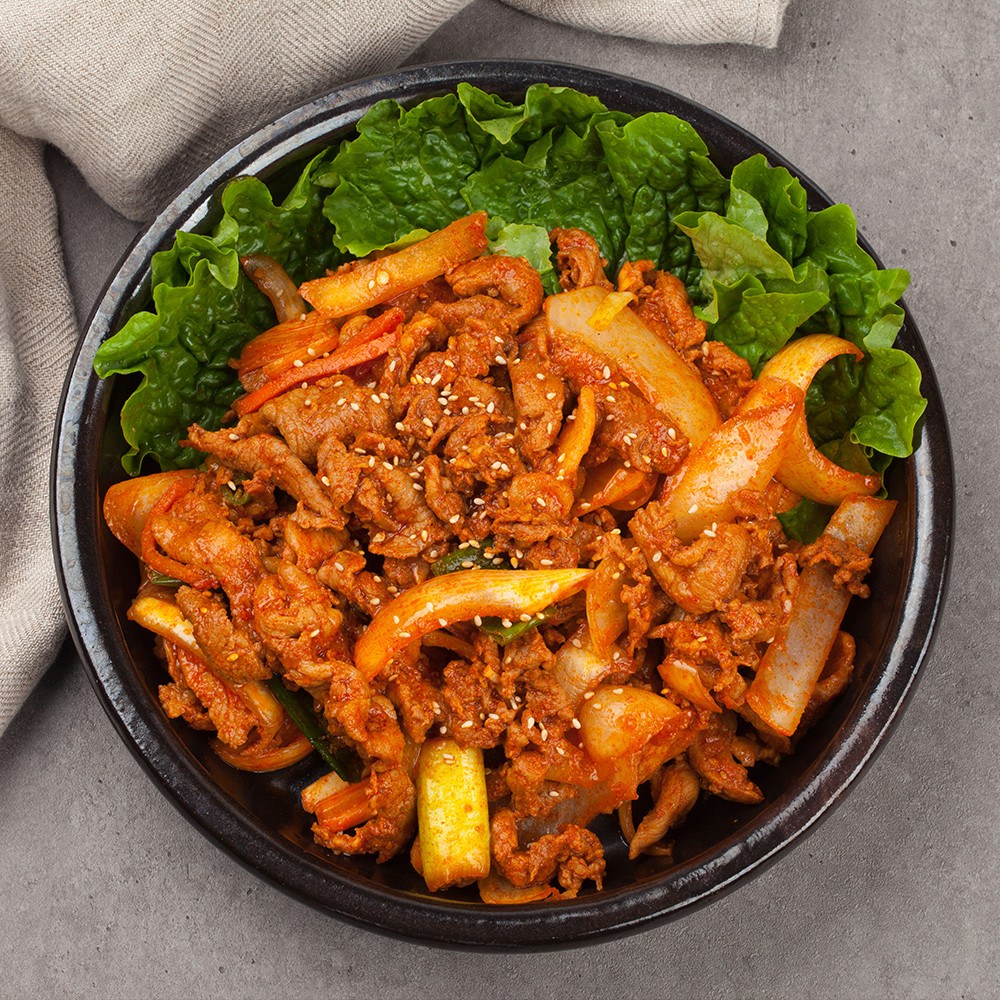 더락 갈비아저씨 갈비아저씨 매콤쫄깃 제육볶음 300g 주물럭 두루치기