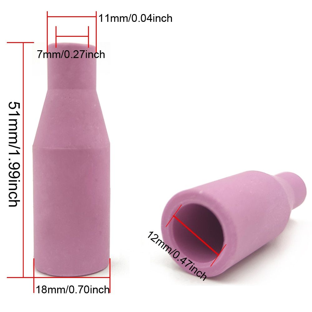 미그팁 Tig CO2 노즐 5 10pcs 가스 세라믹 용접 토치