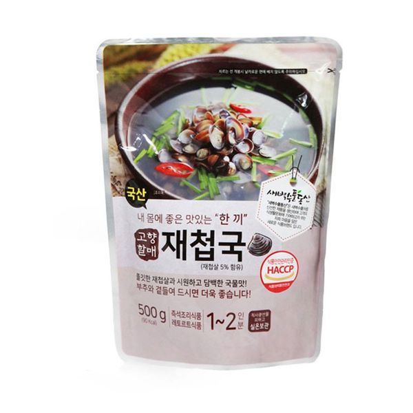 청솔식품 청솔식품 고향할매 재첩국 500g