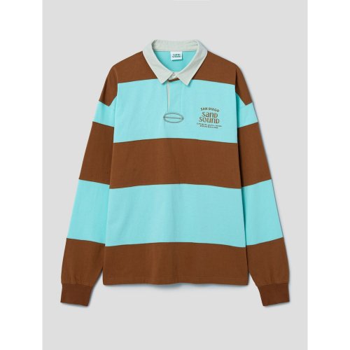 샌드사운드 샌드사운드 Rugby Striped LongSleeved Tshirt Mint MS3241A22K