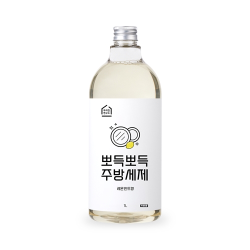 우리집연구소 뽀득뽀득 주방세제 1L