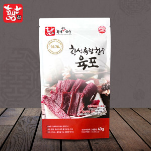 횡성축산업협동조합 횡성축협한우 횡성축협한우 횡성축협 한우 육포 40g x5봉