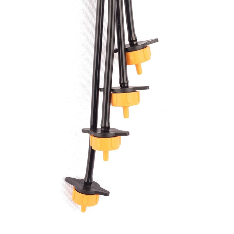 15 pcs 2l 도저 에미 터 압력 보상 가든 호스 드립 헤드 물 절약 마이크로 관개 drippers