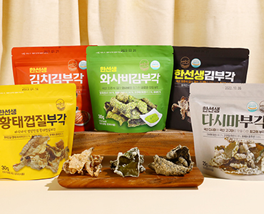 채곡당 한선생 자연간식 김부각 7종 세트 남원김부각 남원특산물 유기농김 NON-GMO 유채유