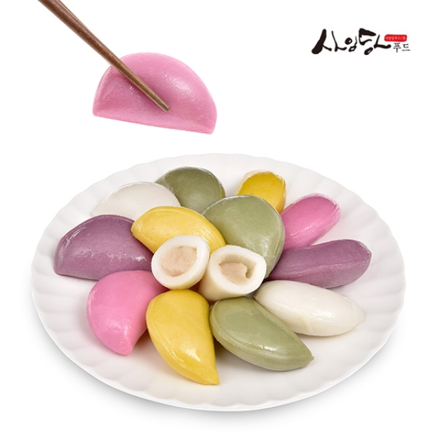 사임당 사임당 굳지않는 무지개바람떡 1kg x 3팩