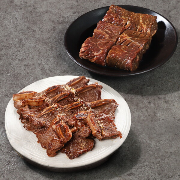 포천 소이동구이 400g LA양념갈비 500g 총 2팩 초이스원육