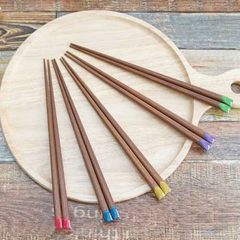 일본 컬러 나무젓가락 랜덤 1P 일식 스시 요리 젓가락