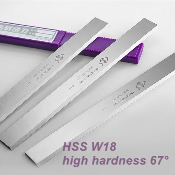 3Pcs HSS W18 고경도 목재 대패 블레이드 나이프 조인트 두께 목공 도구 액세서리