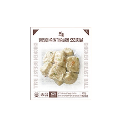 에스엘푸드 오쿡 한입에 쏙 닭가슴살볼 오리지날 100g