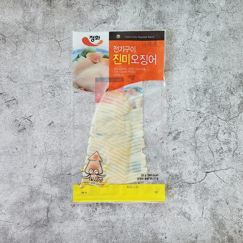 정화식품 정화식품 정화 전기구이진미오징어 55g x 5봉