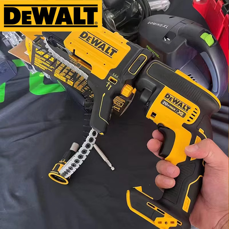 DEWALT 드라이월 스크류 건 핸드 헬드 자동 급식 네일 머신 브러시리스 360 도 회전 네일 건 20V DCF620