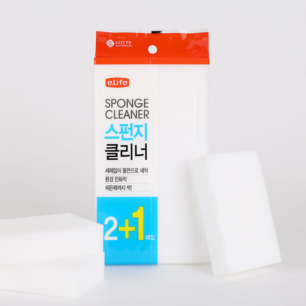 이라이프 스펀지 클리너 3매입 청소 용 매직블럭