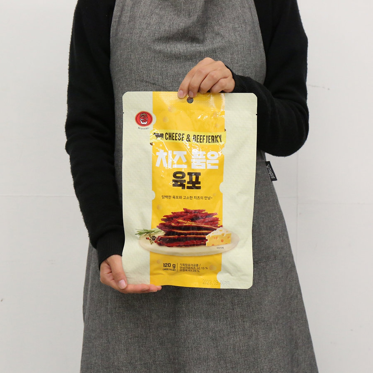 코주부 치즈품은 육포 120G