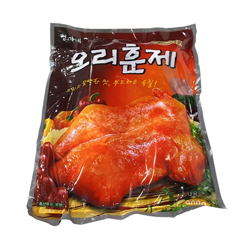 오성푸드 정가네 정이가네 훈제오리 900g 3개