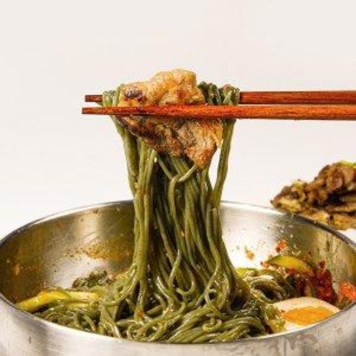 태백산채냉면 고쌈냉면 밀키트 곰취냉면 직화석쇠불고기 2인분SET 비빔냉면SET 1개