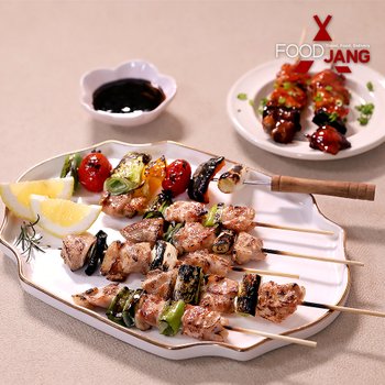 푸드장 푸드장 숯불닭꼬치 5꼬치
