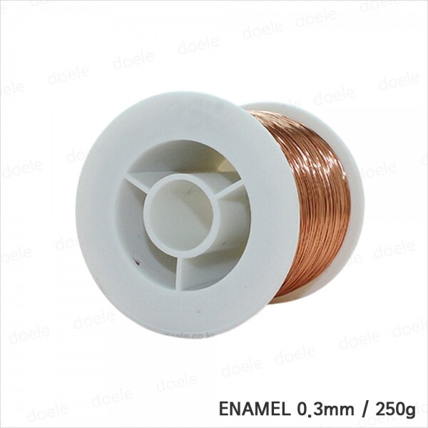 에나멜동선 0 약 120g Enamel 절연등급F 코일 구리코일 1개