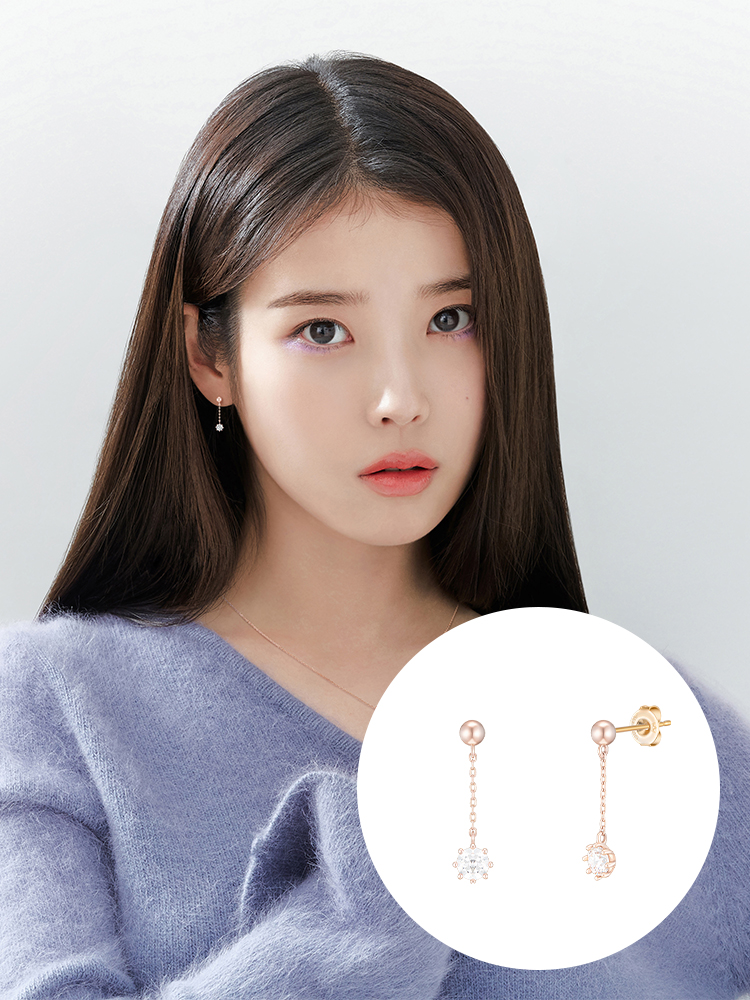 제이에스티나 14K 귀걸이 JJJTEQ0BF107R4000