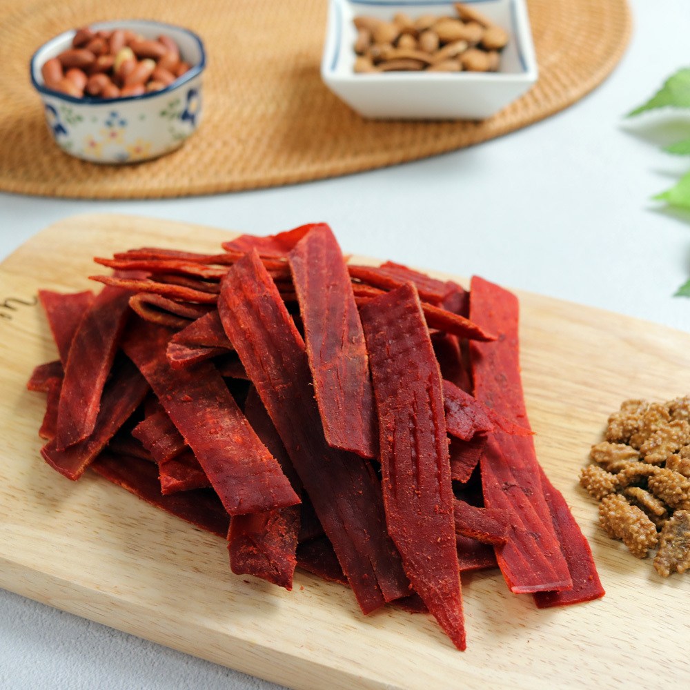 해오름 오징어 육포 촉촉 매콤 집에서 맥주 마른 안주 세트 조미 포 주전부리 간식 혼술 1개 오징어육포 100g