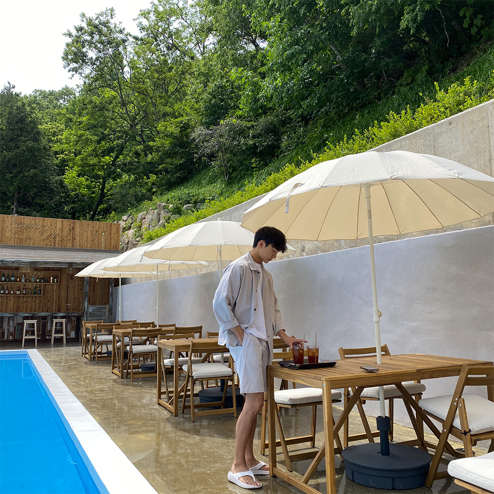 퓨어 린넨 컴포트 자켓 반바지 set