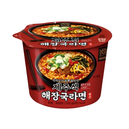 오뚜기 유어스 제주식 해장국라면 105g