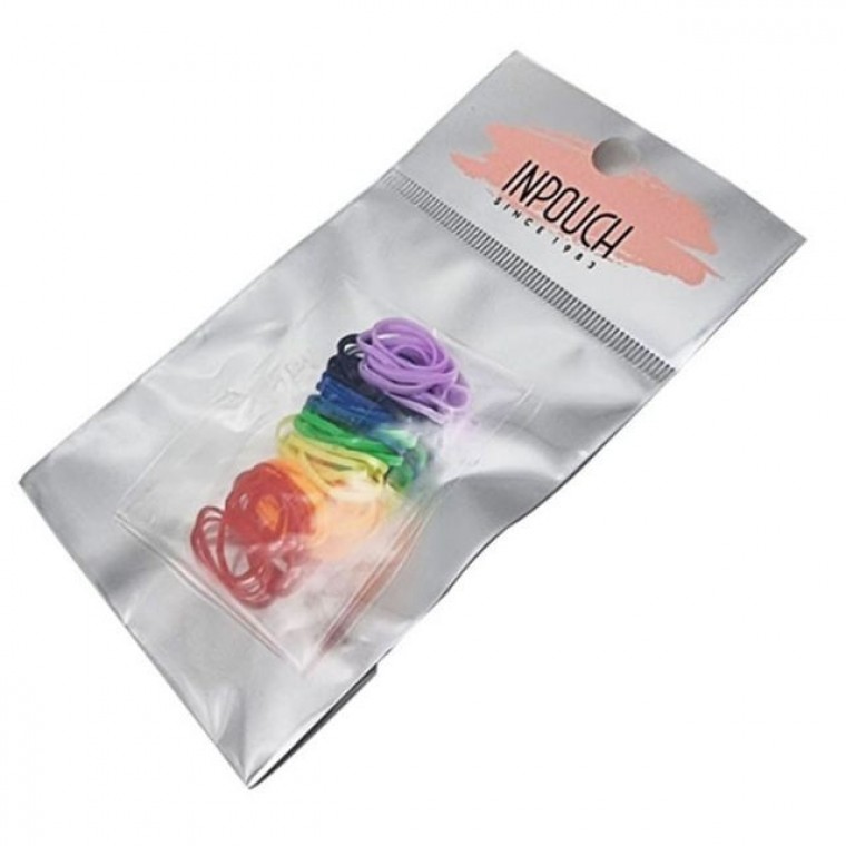 머리끈 헤어끈 고무줄 팁 헤어링 밴드 파스텔 소 50P