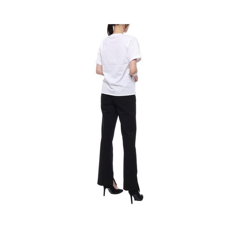 생로랑 로고 프린팅 티셔츠 460876 YB2DQ 9000