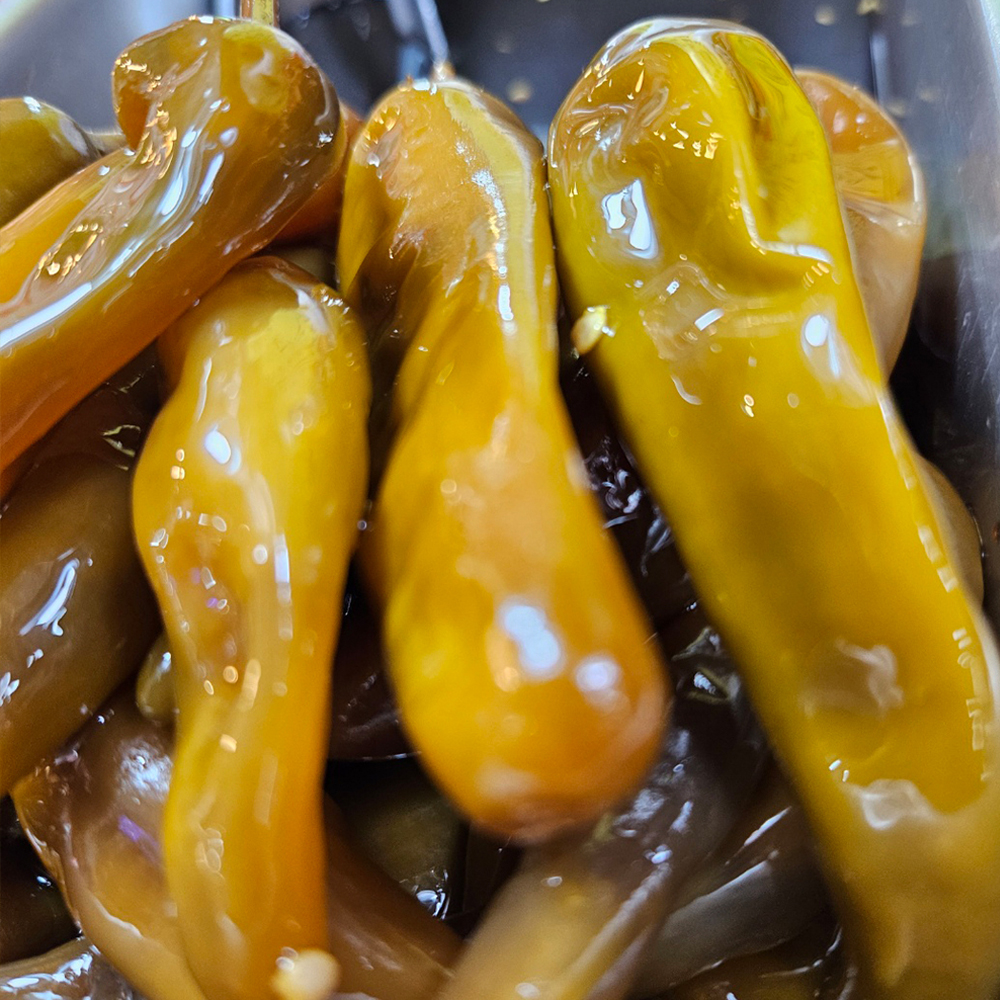 강북구 도봉구 배달 짜지 않고 맛있는 간장고추 400g 수유전통 원조수유김