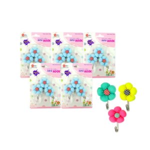 솔티행거 6호 예쁜꽃행거 3P -5개 벽후크 걸이 옷걸이 소품걸이 후크 접착식후크