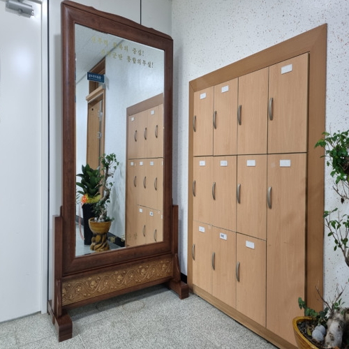 민경사 개업식 대형좌경 앤틱좌경 대 거울 3X5 4X6