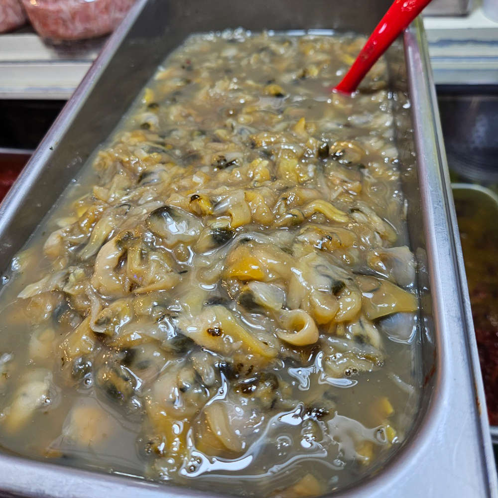 강북구 도봉구 배달 짭짤한 조개젓 400g 수유전통 원조수유김