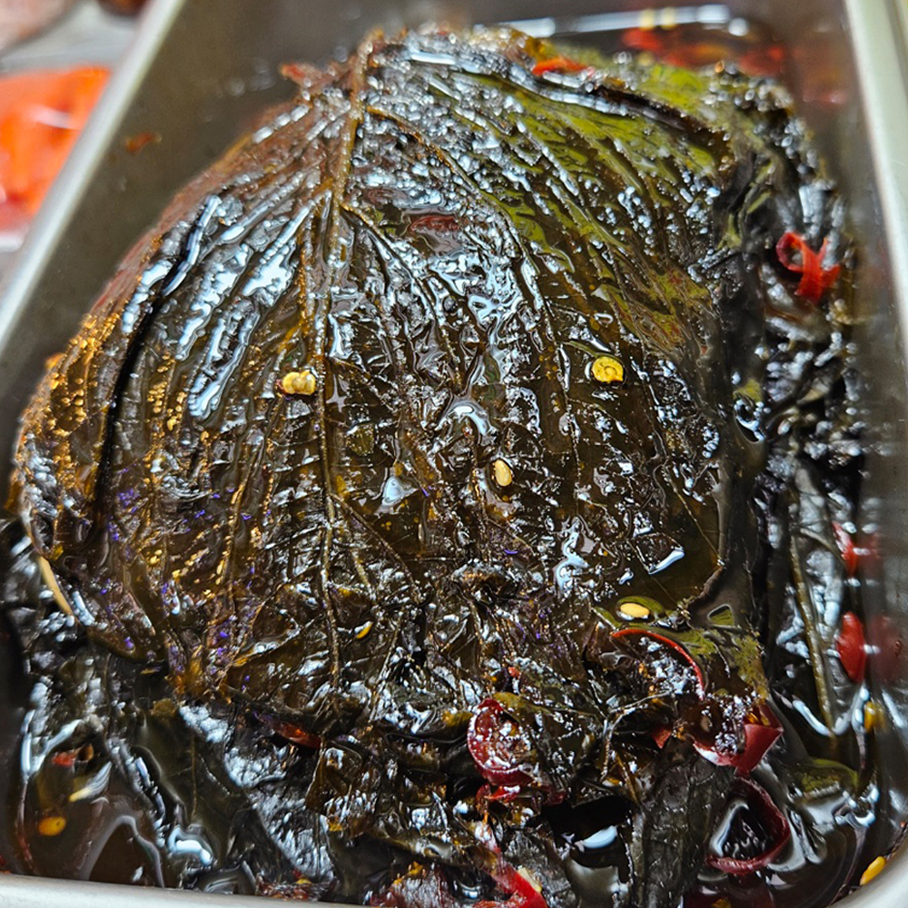 강북구 도봉구 배달 밥반찬으로 제격인 간장깻잎400g 수유전통 원조수유김