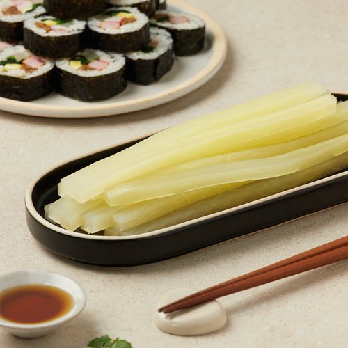 자연주의 자연주의 무색소김밥단무지 400g
