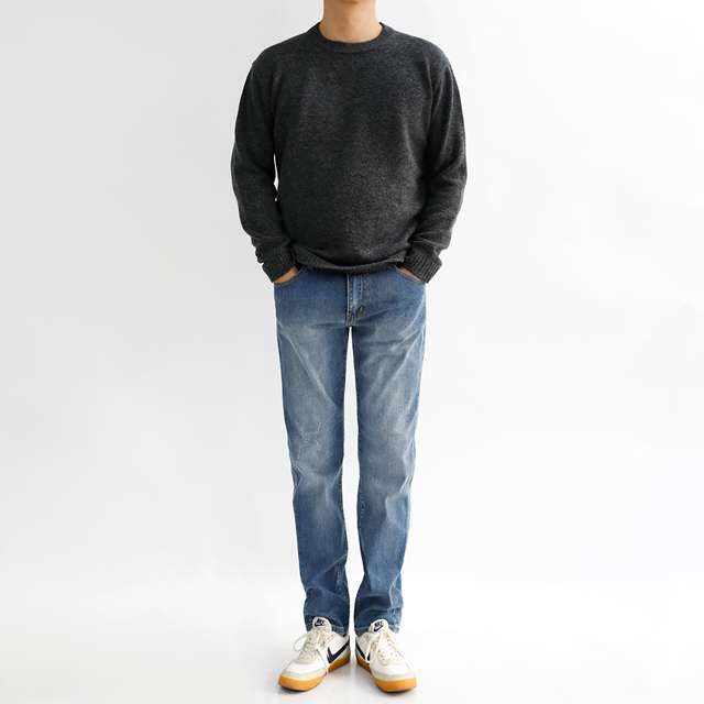 해리슨 3컬러 히든밴딩 워싱 데님 팬츠 2053 JIMF1222