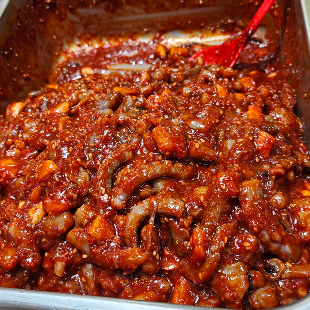 강북구 도봉구 배달 식감 낙지젓 400g 수유전통 원조수유김