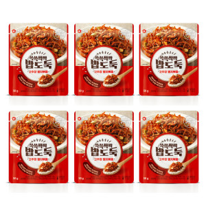 샘표 밥도둑 고추장멸치볶음 50g 6개