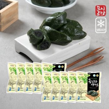 콩고물 냉동 영광모시떡 모시로만 흑임자생떡 송편 10봉 총100개 4kg