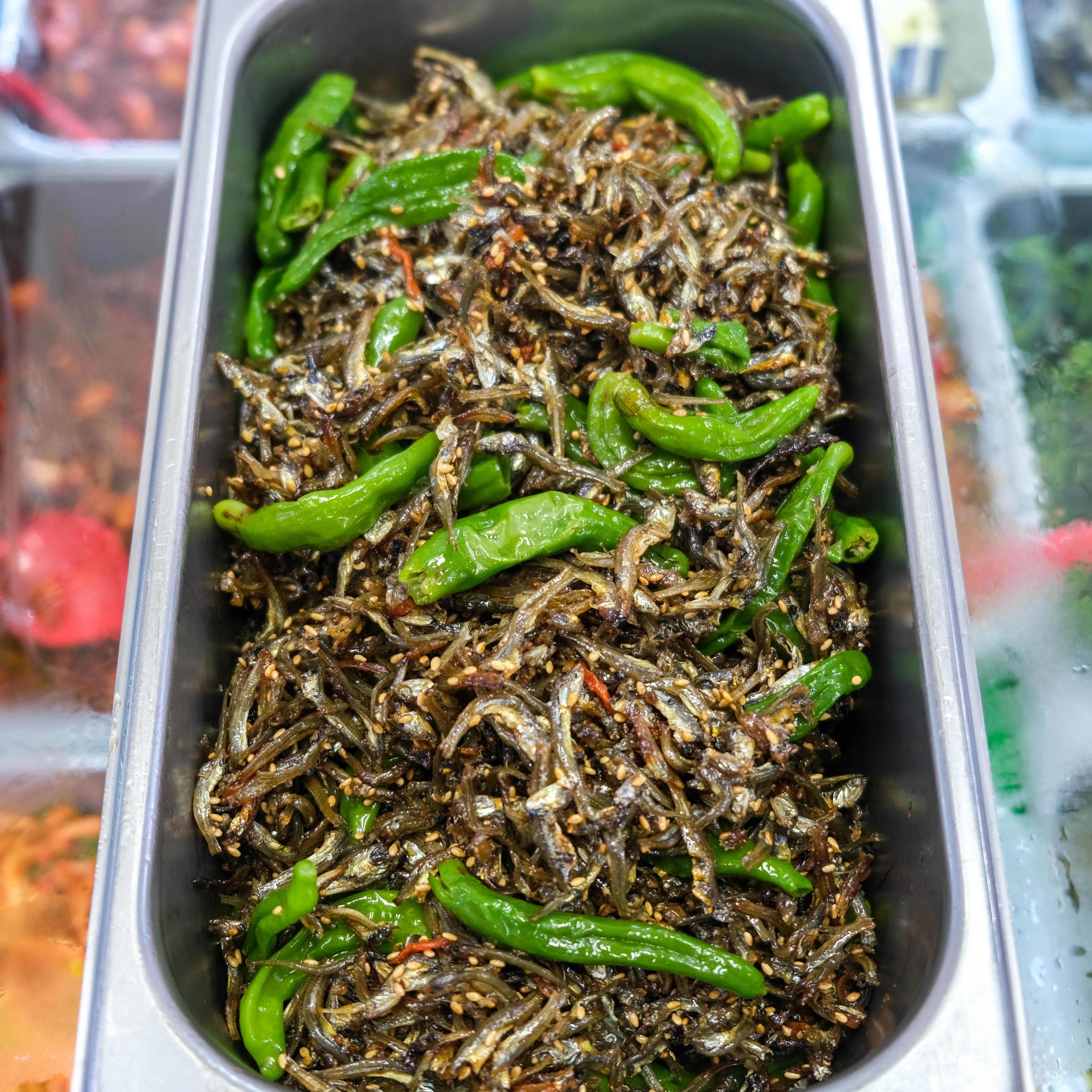 대전 서구 배달 꿀맛 밥반찬 꽈리멸치 200g 한민 항아리반찬