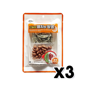 그늘집 멸치랑땅콩 견과류안주 52g x 3개