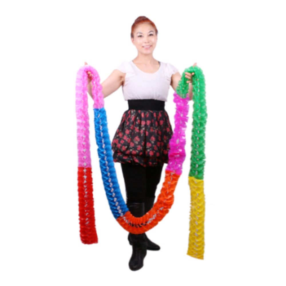 제이엘 7색늘어나는꽃 비닐-지름12cm 약6m 마술