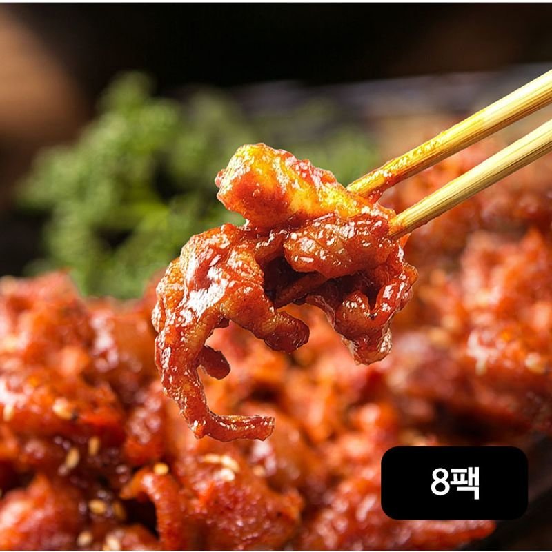 직화 무뼈 닭발 170gX8팩 33224094