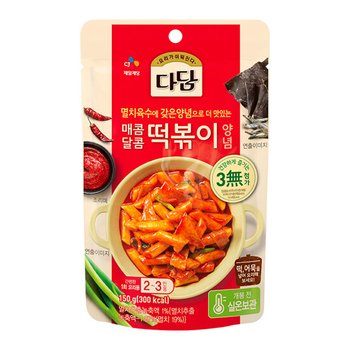 CJ CJ 다담 떡볶이양념 실온 150g