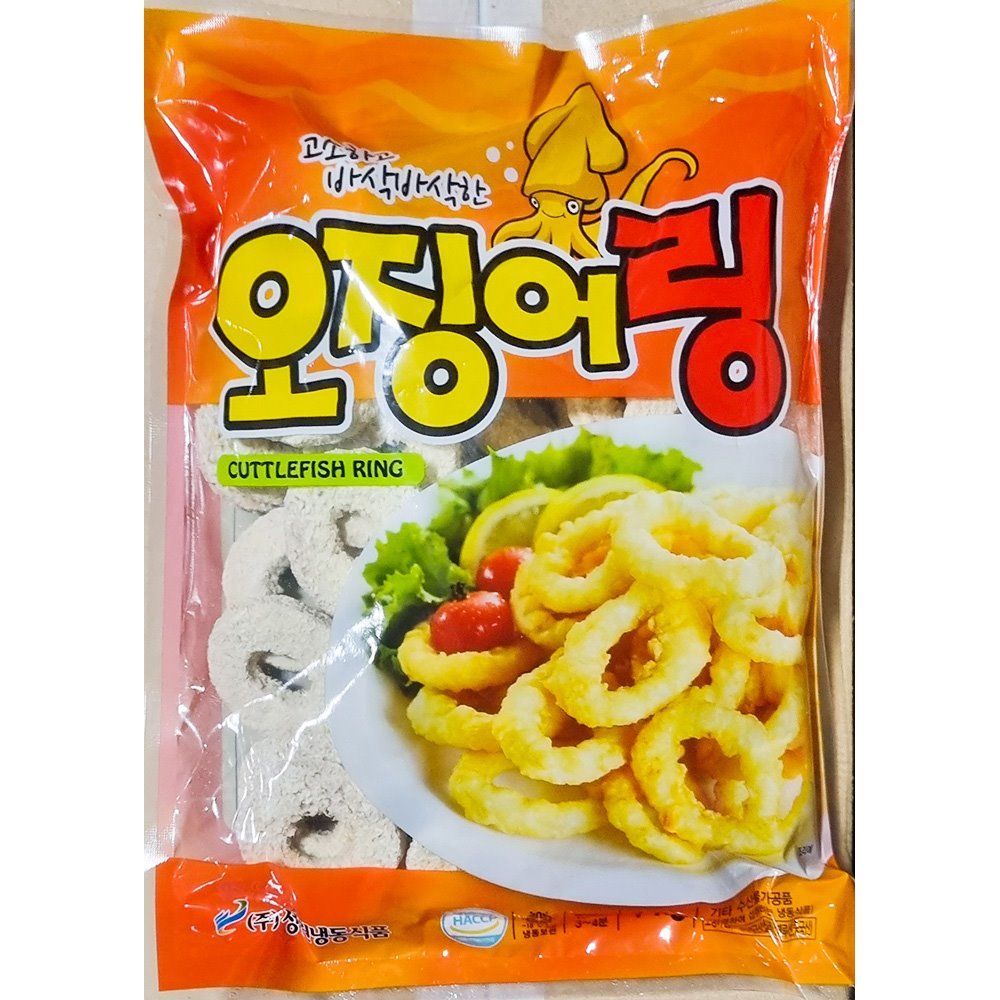 성원식품 오징어링 1kg튀김 링튀김 해물 튀김링 간편조리링 즉석링