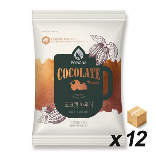 카파아이엔티 포모나 코코렛 파우더 800g 12개 박스