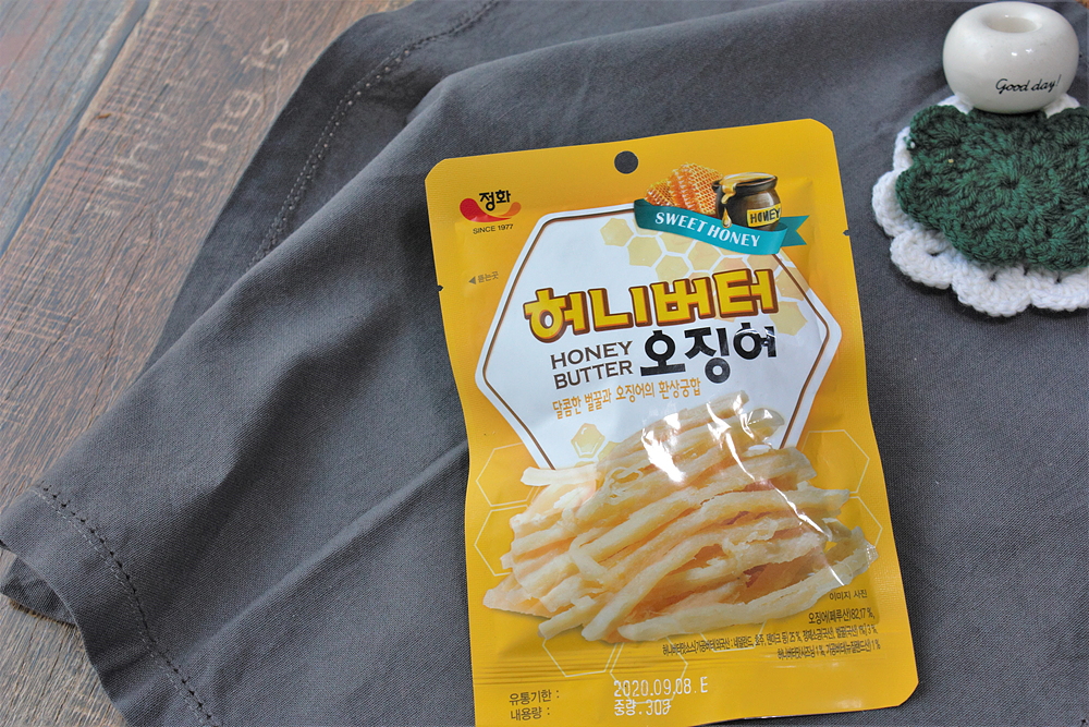 정화식품 정화식품 정화 허니버터 오징어 1봉 30g