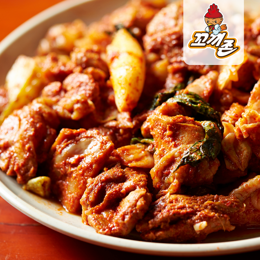 춘천닭갈비 500g 전통맛 소포장 단품 국내산 닭다리살 100
