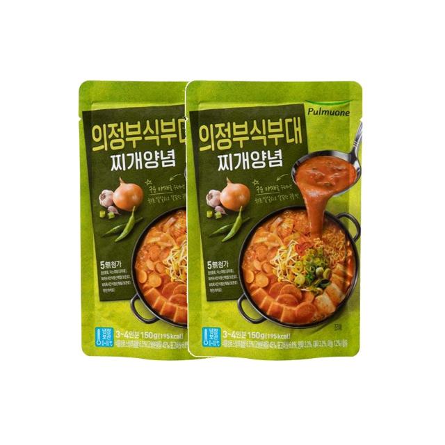 풀무원 풀무원 풀무원 며느리 식자재 식재료 맛다시 의정부식부대찌개양념 친정엄마 요리재료 감칠맛 소스 1세트