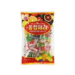 명성제과 종합제리 1kg 젤리 늘푸른 종합젤리