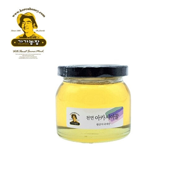 가가농장 유리병 천연 아카시아꿀 175g